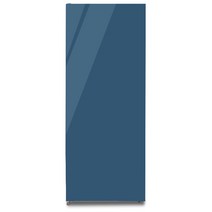 쿠잉전자 프리즘 글라스 냉동고 방문설치, 네이비, BSF-175NR