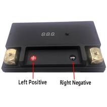 bmwhalleyaugustaktmhondasuzukiyamaha용 bms 전압 보호 기능이 있는 오토바이 배터리 12v lifepo4 리튬 인산 이온 호환, 14초 150x87x110mm p-n