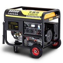 이동식 가솔린 8kw 발전기 저소음 캠핑용 발전기, 이중 전압 8KW 연소 가솔린
