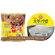 오뚜기 옛날 잡채 73g 1개+ 오뚜기밥 210g 1개, 5개