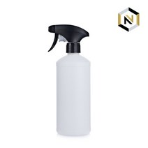 DUPLEX DIEU 듀플렉스 듀 28파이 HDPE 불투명 내화학성 소분용기 500ml + 트리거 포함, 선택함 (트리거+28파이 캡 1개)