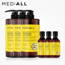 MEDIALL 두피청정 샴푸 (800ml X 3개+100ml X 3개), 시트러스향(800mlX3개+100mlx3개)