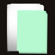 슈링클 미술 페이퍼 반투명 5장+야광5장 뉴사이즈 슈링크 마술종이, 반투명5장+NEW야광5장