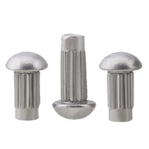 스텐 리벳 M1.6 M2 SUS304 하프 라운드 헤드 리벳 널드 솔리드 리벳 304 스테인레스 스틸3mm4mm5mm6mm8mm10, 04 M1.6x6mm (60pcs)