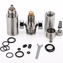 정밀 단일 구멍4 구멍 공군 콘도르 pcp 고압 실린더 밸브 방폭 정압 밸브 8mm 증류수 정제수 모루, 5.5 단일 구멍 x8mm, 1개