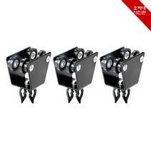 [오빠네사진관] 천정조명 레일시스템전용 케이블롤러(CWP) - 스튜디오제작부품 천장조명설치부품 케이블엉킴방지, 1개, 케이블롤러(단품)