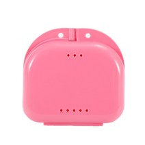 1PC Denture Bath Box False Teeth Plastic Storage Cleaning Case Orthodontic Retainer Artificial Tooth, 02 02