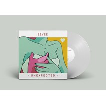 LP판 미국 Eevee Unexpected 화이트 레코드판 500 lo fi 비트 힙합 신제품