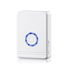 문열림센서 출입문센서벨 onvian 도어 오픈 센서 차임 180m 범위 무선 도어 알람 창 및 도어 센서 도어 엔트리 차임 홈 보안 48 차임 문센서 47, 수신기 EU 플러그