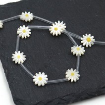 자개 국화 10mm /반지/팔찌만들기/악세사리부자재/DIY