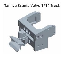 미니포크레인 굴착기 굴삭기 Tamiya LESU 트랙터 테일 후크 TAMIYA 114 RC 트럭 트레일러 SCANIA VOLVO 56368 56371 업그레이드 부품