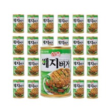 삼육 베지버거 425g X 24캔입 1박스, 1, 1개