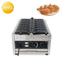 와플메이커 와플기계 와플팬 샌드위치메이커 리큅와플메이커 상업 6 pcs 물고기, 220V 영국 플러그