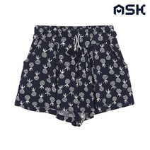 에스크 주니어 여아 파인애플 3부 치마바지