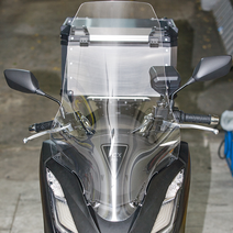 PCX 21년이상 ABS 고급형 78CM 롱윈드스크린 4MM두께, 스모크