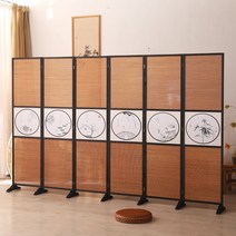 인테이러 셀프 가벽 칸막이 파티션 불투명 접이식, 높이 1.7mx0.5m(3개) - 길이 1.5m