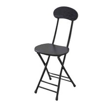 로아 접이식 의자 원형 엔틱 등받이 체어 4color, 화이트우드