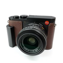 림즈 라이카 Q2 전용 하프 속사케이스 브라운, 1개