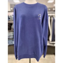 에비수 [에비수] 공용 등판 스컬원단본딩 맨투맨 (ES1UTS304)