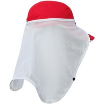GBmild GB-S154 썬프루프 얼굴햇빛가리개 얼굴보호 자외선차단, 화이트