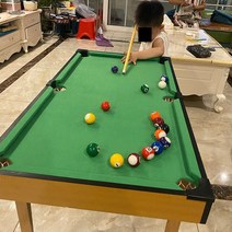 접이식 당구대 카페 펜션 멀티방 4구 쓰리쿠션 아동용, (3.2 CM볼 첨부) 136 cm 꺾어 접어 타입