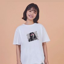 키밍 LOOK ME 커플여름시밀러룩 남자티셔츠