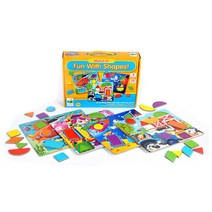 [아기중심] 러닝저니 색감 디자인 (3종 택1), Fun With Shapes!