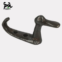 철물판다 오리 주물걸이