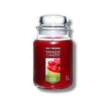양키캔들 라지자 캔들, Black Cherry / 블랙 체리, 623g, 5개