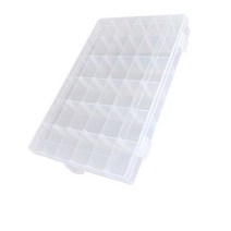 펄러 36칸 비즈 보관함 케이스, 2개