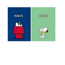 피너츠 스누피 중철노트 2종, 혼합 색상, 25세트