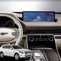 브로텍 GV80 차량 용품 네비게이션 필름 저반사 비산방지 14.5인치, 제네시스 GV80 저반사 내비게이션 필름