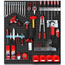 벽걸이 공구걸이대 만능걸이판 후크 공구진열 판넬, 1500x450 두께1.2mm(컬러 배송메모)