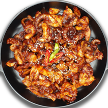 맵꾸미 쭈꾸뽕 쭈삼 쭈꾸뿅 냉동쭈꾸미볶음양념 숯불쭈꾸미 직화쭈꾸미 불맛쭈꾸미 600g 물김치제공 단계별매운맛, 약간매운맛, 1개