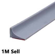 화장실 샤워부스 욕실 방수 물막이 쫄대 문지방 파티션 스틱 water stopper countertop water retention strip bendable 세탁기 water, 03