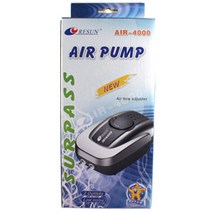 리선 기포기 에어 4000 (2구) 기포발생기 산소발생기, 단품