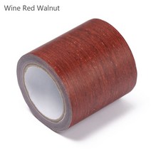 덕트테이프 현실적인 나뭇결 수리 덕트 테이프 5M/롤 가구 바닥 리노베이션 스커트 라인 스티커 홈 데코, [05] Wine Red Walnut, [02] 8cm