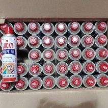 럭키 락카 스프레이 1박스 페인트 녹방지 도색 리폼 라카, 연회