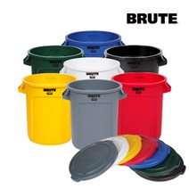 브루트 [브루트] BRUTE 벤티드 75L+뚜껑 세트, 레드, 레드