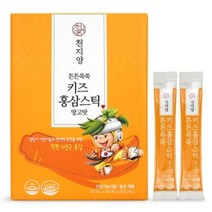 천지양 튼튼쑥쑥 키즈홍삼스틱 망고맛 100포, 1000포