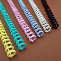 OMB 바인더링 루즈리프 루즈링 30공 제본링 5개입, 흰색, 10mm