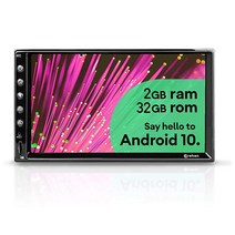 더블 DIN 안드로이드 자동차 스테레오 - Corehan 10 7인치 2GB 램 32GB ROM 터치 스크린 대시 비디오 멀티미디어 플레이어 블루투스 WiFi GPS 라디오 네비게
