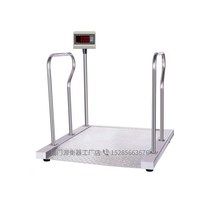 휠체어체중계 병원 장애인 복지관 전자 바닥 체중계, 304스테인레스 자체인쇄 500kg 0.1kg