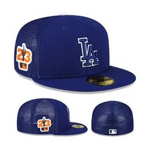 뉴에라 LA 다저스 피티드 햇 MLB 2023 공식 스프링 트레이닝 메쉬 백 캡 볼캡 스냅백