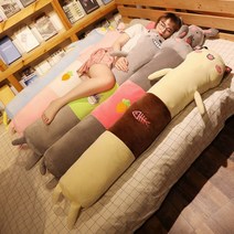 가구 인테리어 침구 홈패션 바디필로우 롱 베개 캐릭터 긴베개침베개귀요미원주녀임산부남자친구침대침대 쿠션, 오류 발생시 문의 [ 블랙초이스 ]