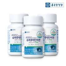 [종근당건강] 슈퍼 루테인 비젼 눈건강 5중 복합 3병 총 6개월분, 종근당건강 슈퍼루테인비젼(6개월분)