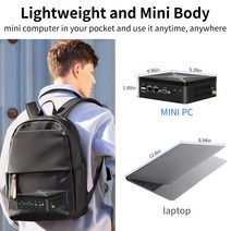 팬리스미니PC인텔셀러론J1900듀얼LAN데스크탑컴퓨터 산업용윈도우즈Pfsense기기2COM, 064GBRam128GBSSD_01미국
