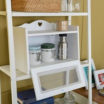 하트 벽선반 철망수납장 다용도 소품정리함 보관대, 상세페이지 참조, 단일