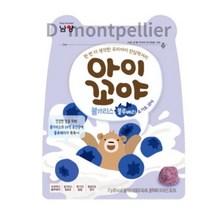 아이꼬야 불가리스 요거트 과자 17 g, 20억 유산균 블루베리, 17g, 80개
