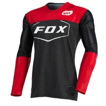 자전거의류 남성용 긴 소매 모토크로스 사이클링 저지 배트 폭스 다운힐 산악 자전거 MTB 셔츠 오프로드 D